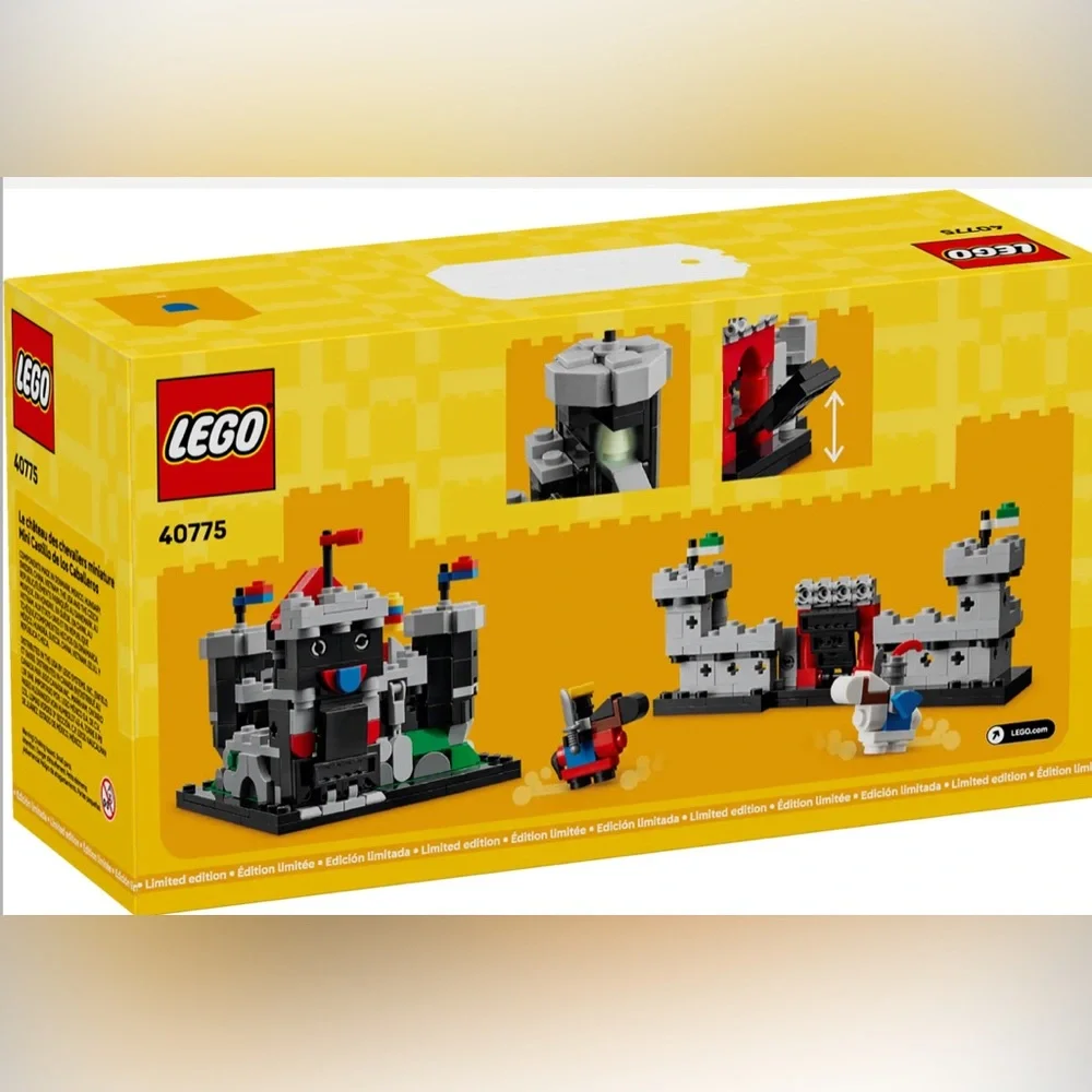 LEGO Mini Knight’s Castle (40775) NEW in Sealed Box
